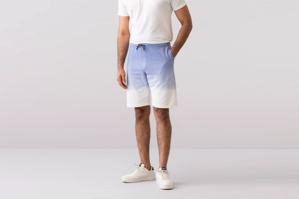 Yellow fabric closeup